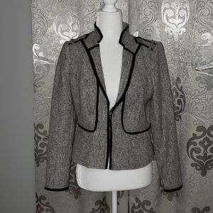 WHBM | 10P Blazer business/ career b&w